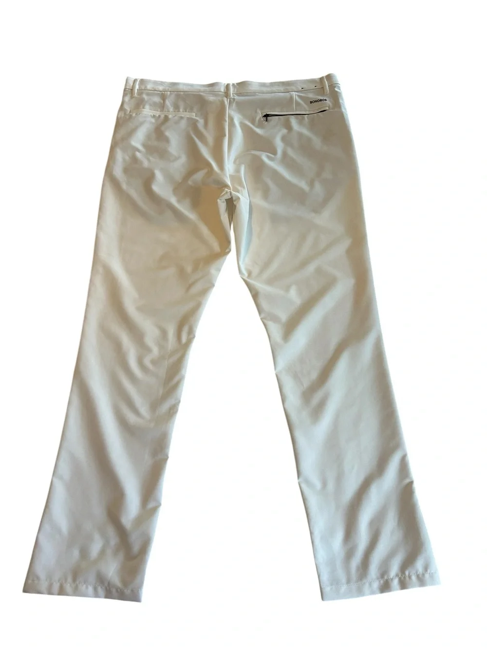 Bonobos Golf Pants Men’s 38x32 “Coconut Milk” Color Slim Fit Performance Stretch